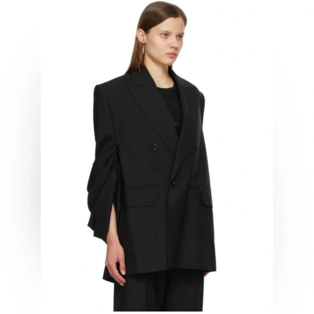 Junya Watanabe for Comme des Garcons Jacket with Ruched Sleeves - Picture 15 of 15